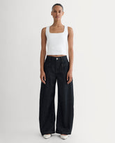 The Gardener Pull-On Jean | Dark Indigo