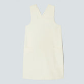The Cross-Back Apron Mini Dress | Canvas
