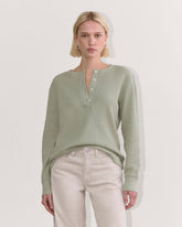 The Waffle Henley | Seagrass