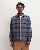 The Flannel Filled Shirt Jacket | Heritage Blue / Black / Navy / Heather Charcoal