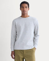 Thermal Crew in Cozy Waffle | Soft Heather Grey