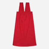 The Smocked Linen Dress | Goji Berry