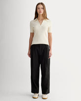 The Low-Rise Chino | Black