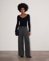 The Phoebe Trouser | Graphite