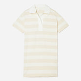 The Organic Cotton Polo Dress | Beech / Bone