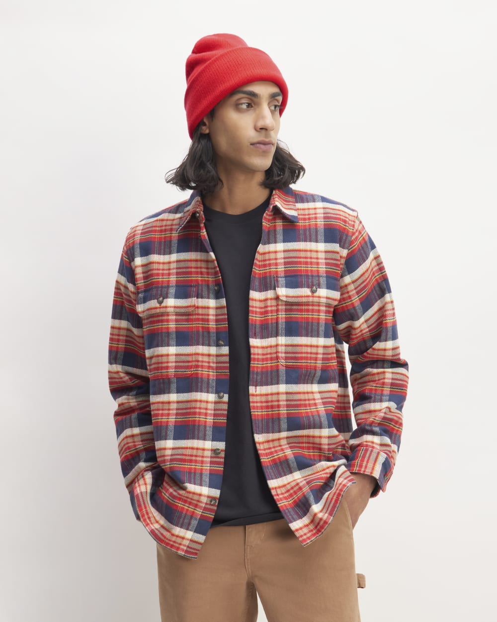 The Good Merino Wool Beanie  | Classic Red