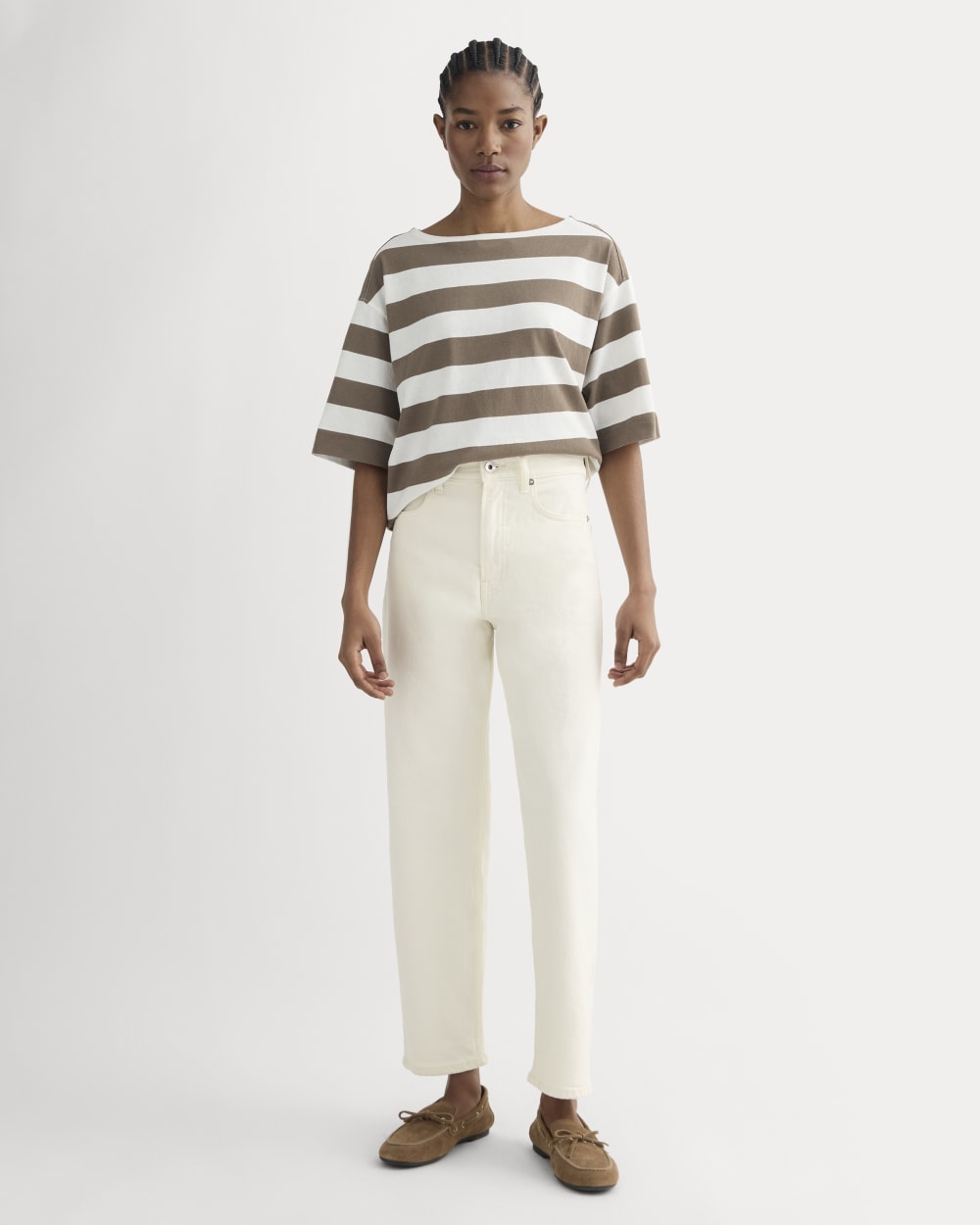 The Way-High® Jean 2.0 | Calico Ecru | 27.5” Inseam
