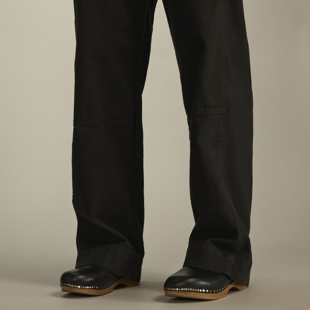 The Canvas Organic Cotton Pull-On Pant | Black