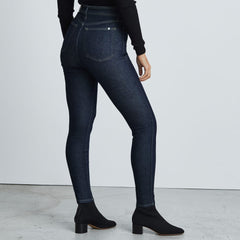 The Way-High® Clean Front Skinny Jean  | Dark Indigo | 28.5” Inseam