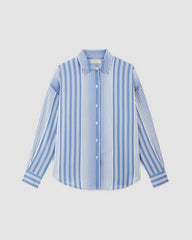 The Oversized Shirt in Butterlite | Granada Sky Blue / Bone