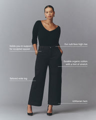 The Utility Wide-Leg Pant | Classic Khaki