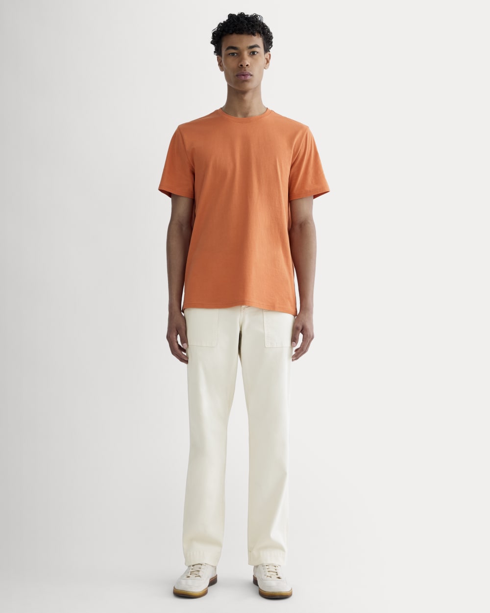 The Essential Organic Crew | Soft Orange