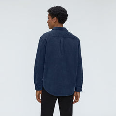 The Relaxed Corduroy Shirt  | Insignia Blue