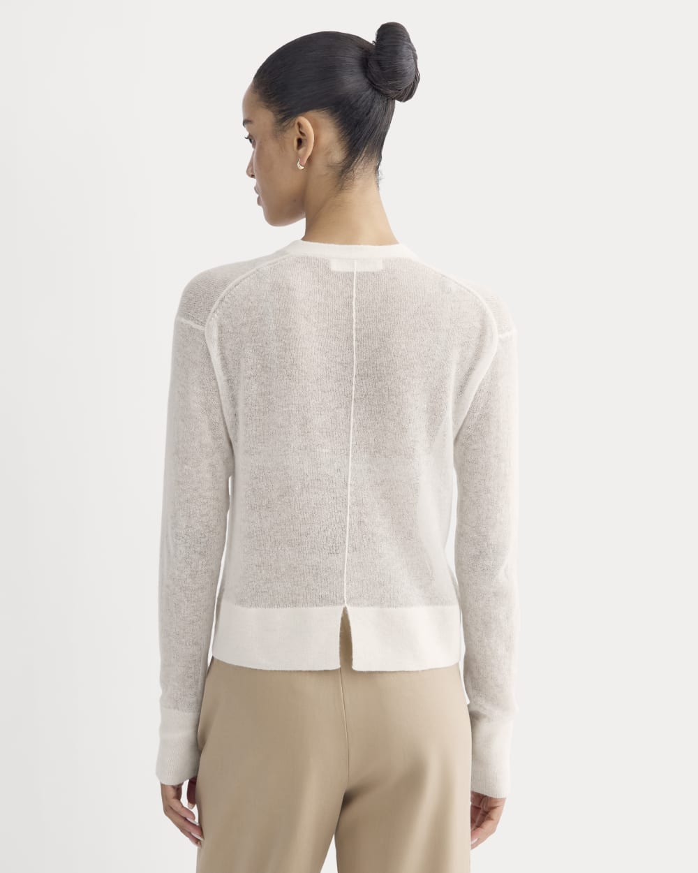 The Air Alpaca ™ High V Cardigan | Birch