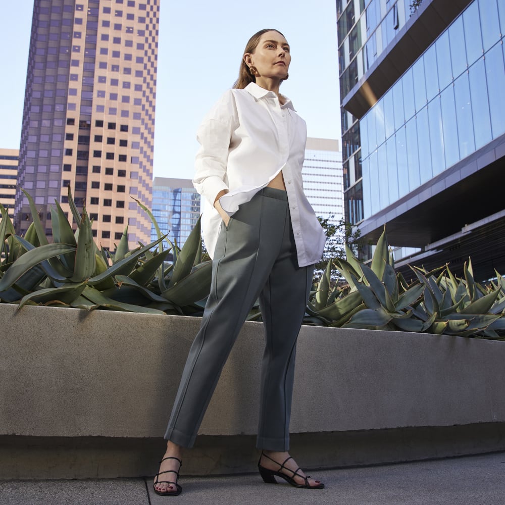 The Oversized Poplin Shirt | White