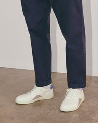 The Court Sneaker | Canvas Tan / Bluebell / Trench Coat