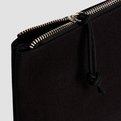 The Organic Canvas Pouch | Black