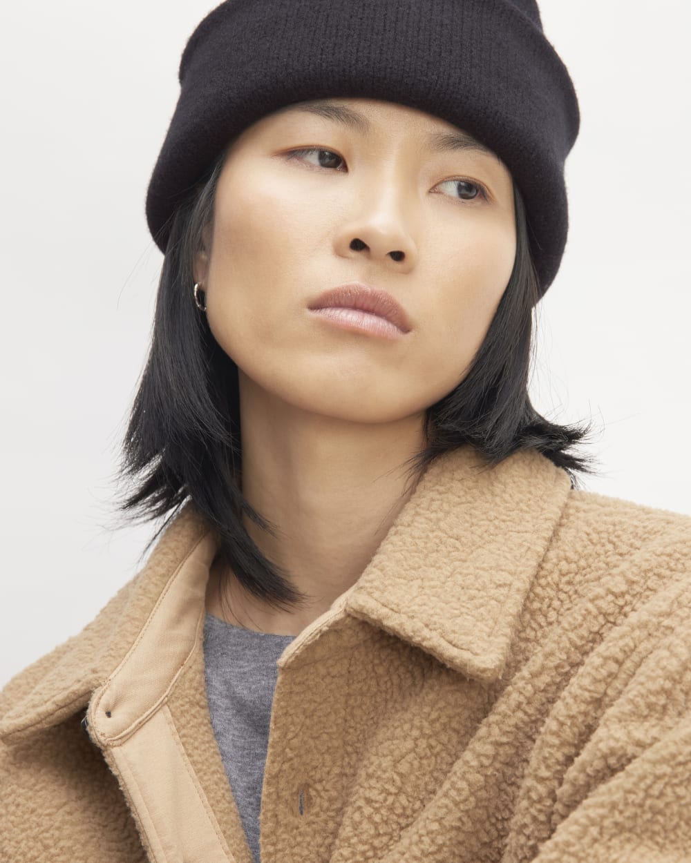The Good Merino Wool Beanie  |  Black
