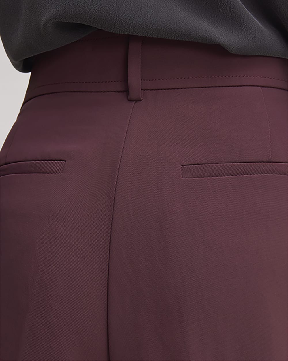 The Japanese GoWeave Way-High® Tapered Pant | Burgundy