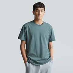 The Organic Cotton Crew | Green Balsam