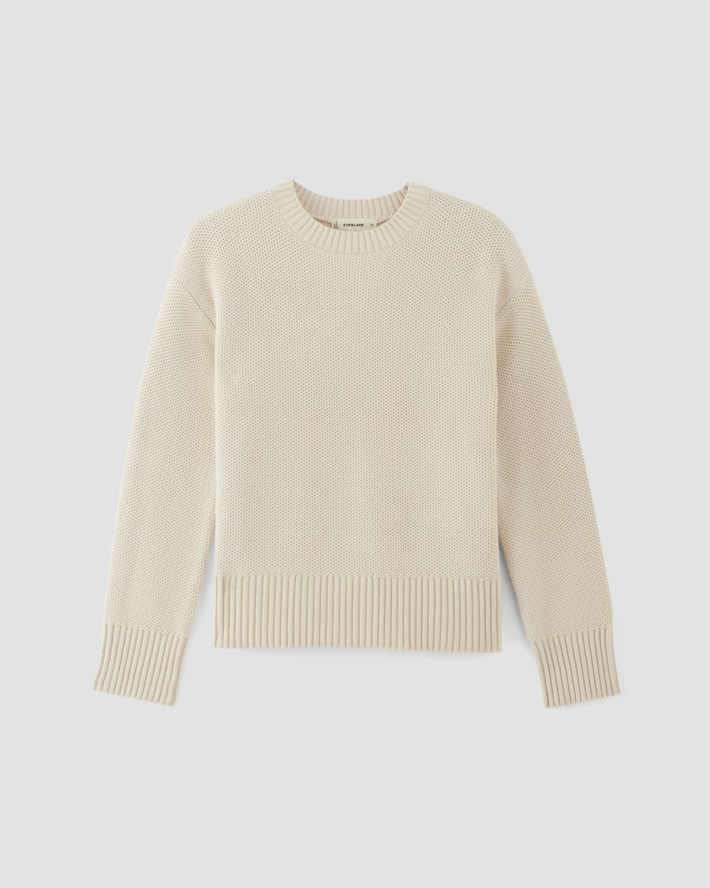 The Cotton Honeycomb Square Crew | Canvas