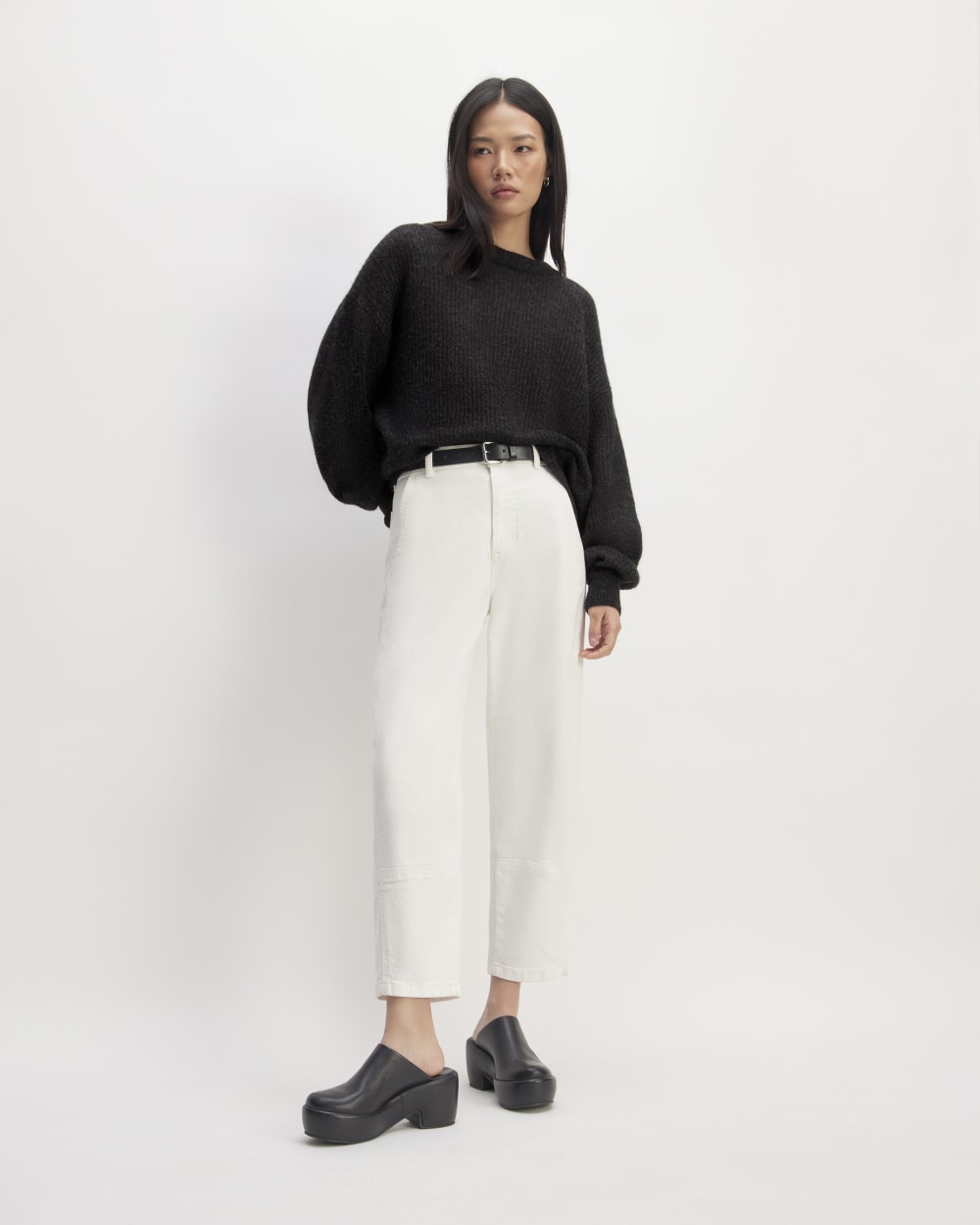 The Cocoon Crew in Alpaca | Heathered Black
