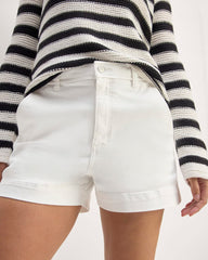 The Organic Way-High® Shortie Short | White