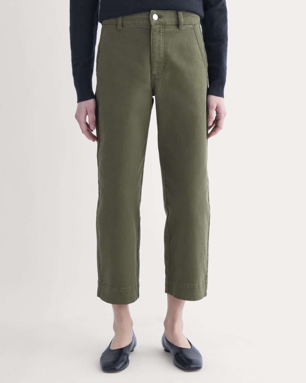The Utility Straight-Leg Pant | Olive Night | 26.5" Inseam