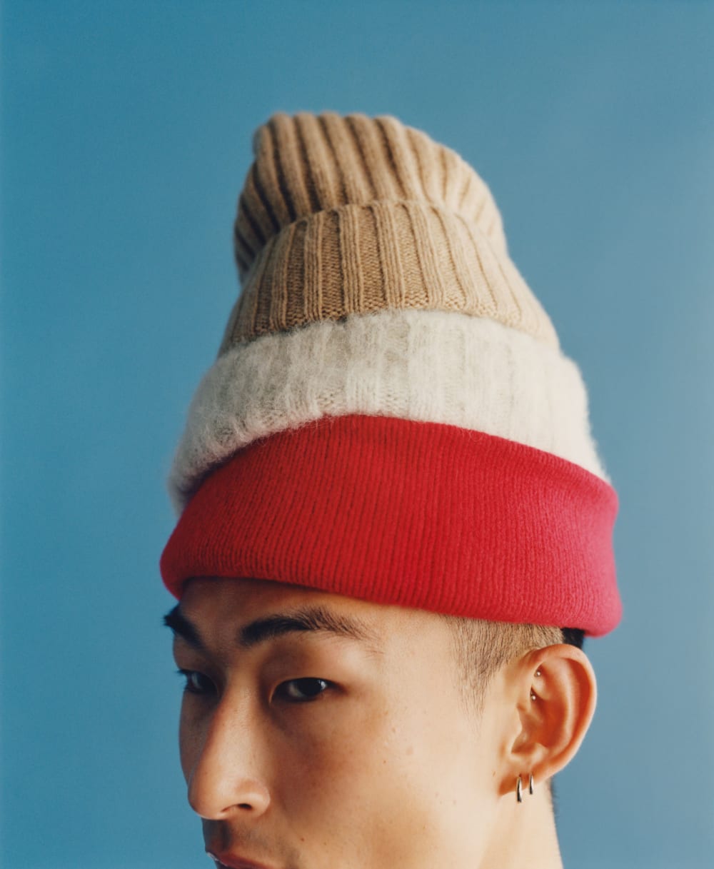 The Cashmere Beanie | Light Camel