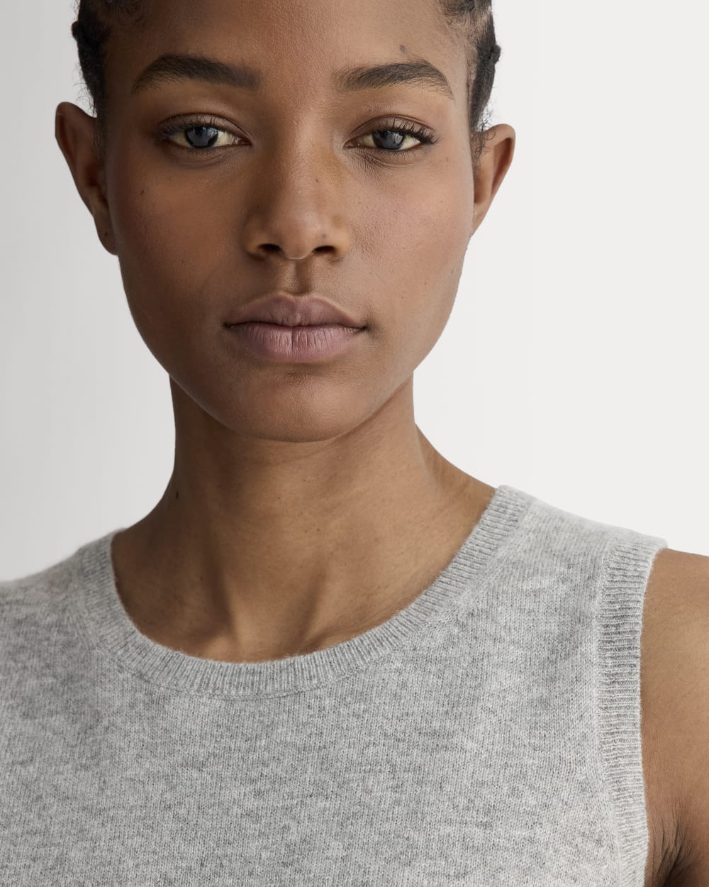 The Classic Tank in Cashmere | Light Heather Grey