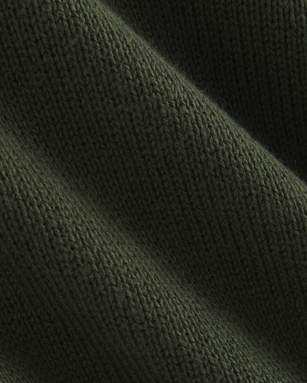 The Boxy Sweater in Everyday Cotton | Dark Green