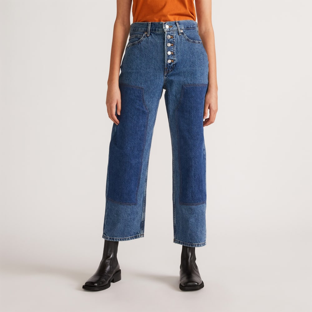 The Painter Jean | Multi Patchwork  | 29.5"