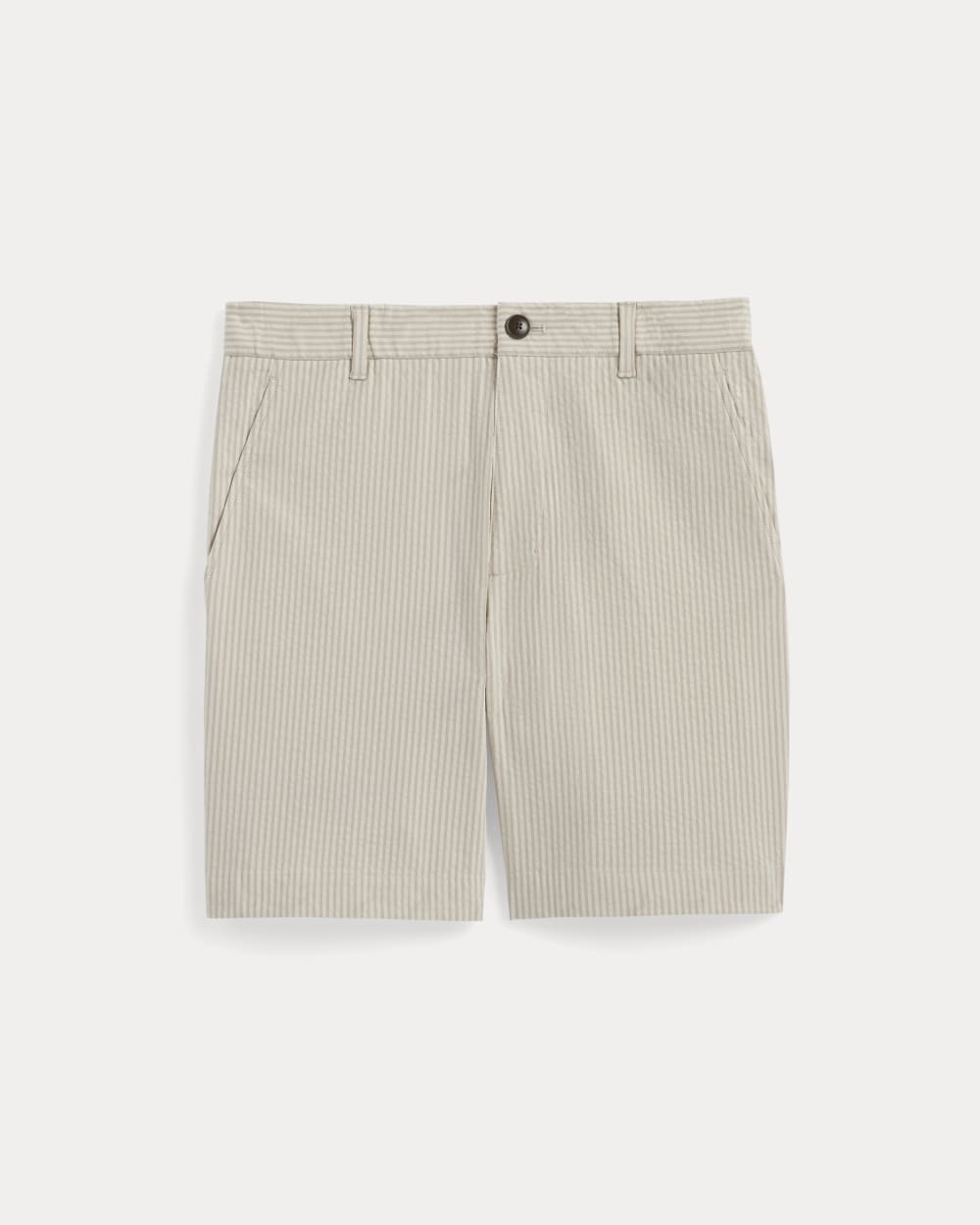 The Seersucker Short | Trench Coat Khaki / Natural