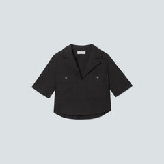 The Oxford Popover | Black