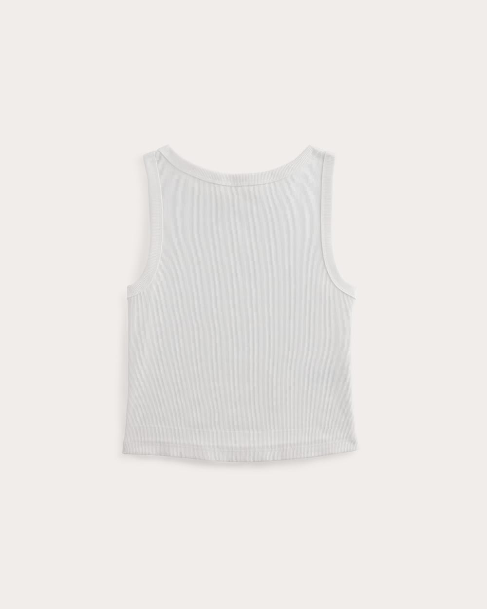 The Selfie Boatneck Tank | White
