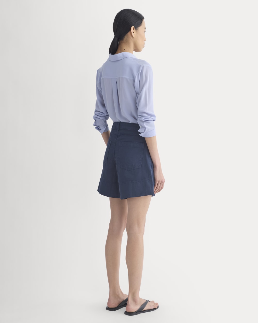 Seamed Everywhere Short | Navy