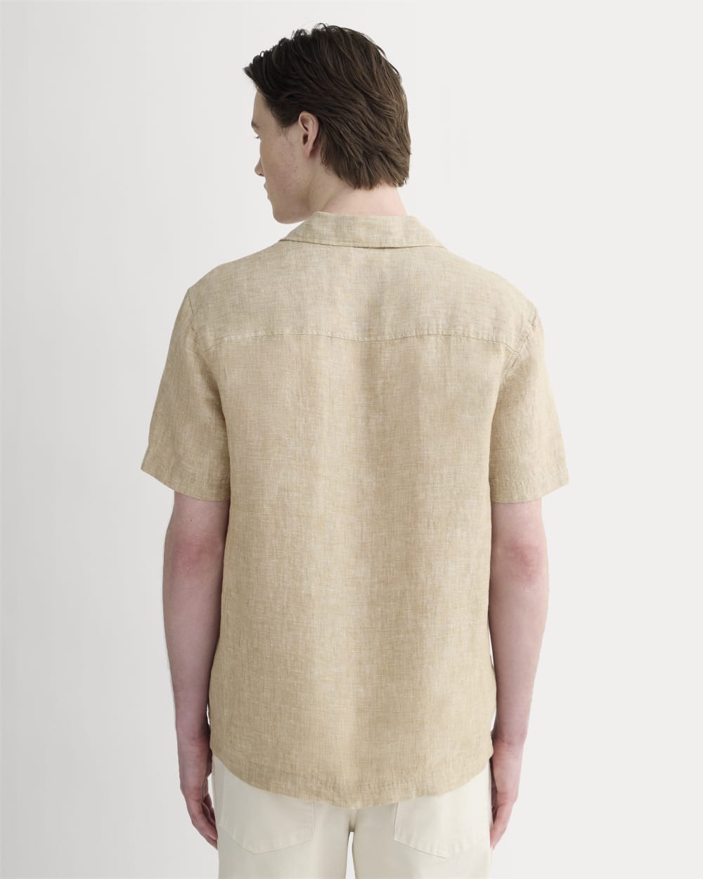 The Resort Shirt in Linen | Cornstalk Chambray