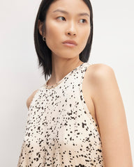 The Satin Racerback Slip Dress | Whisper Pink Moonsplatter