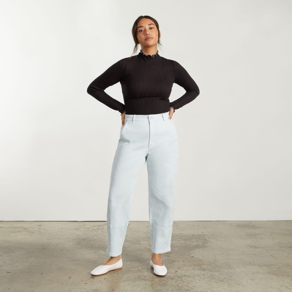 The Utility Barrel Pant | Sky Blue | Tall