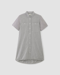 The Daytripper Dress | White / Black