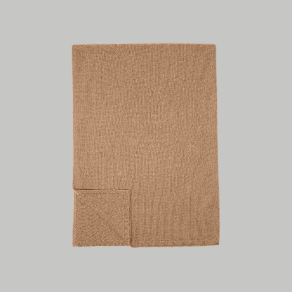 The Cashmere Scarf | Light Camel