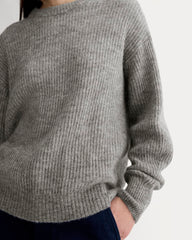 The Cocoon Crew in Alpaca | Heather Stone Grey