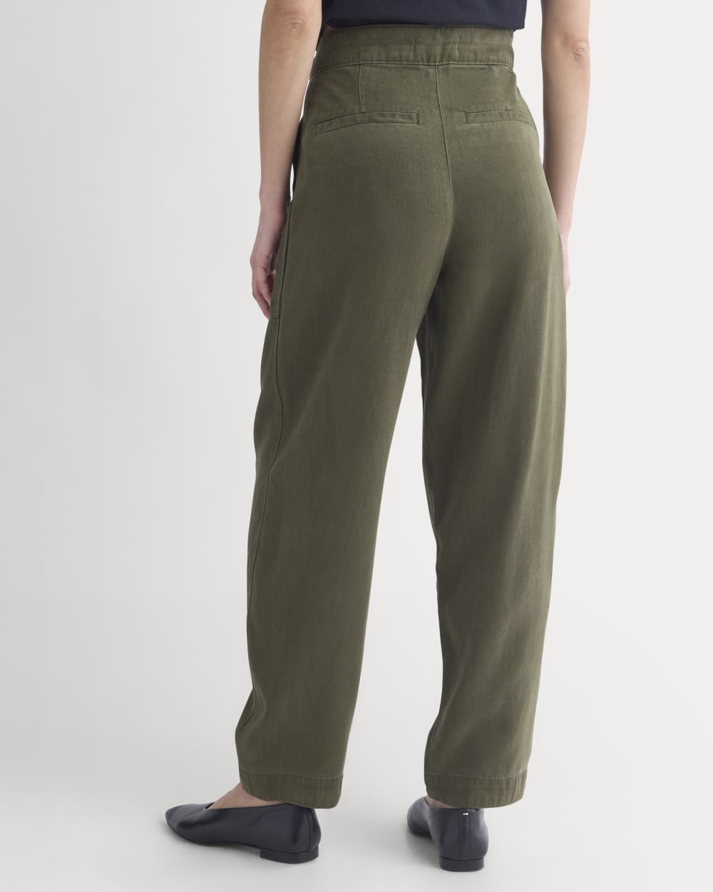 Patch Pocket Ballon Pant in Buttersoft | Olive Night