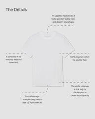 The Essential Organic Crew | Washed Black