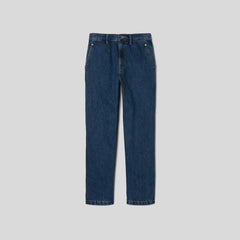 The Cinch Back Utility Jean | Vibrant Blue