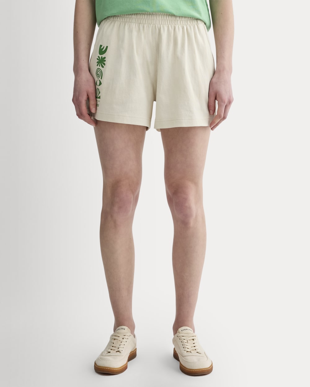 The Everlane x Parks Project Off-Duty Short | Natural / Green