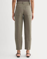 The Utility Barrel Pant | Taupe | Regular