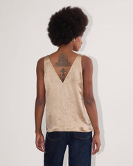The Satin Tank | Champagne