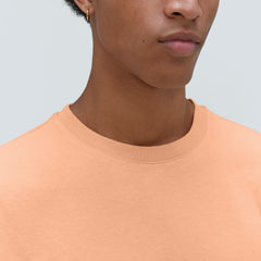 The Premium-Weight Relaxed Crew | Uniform | Apricot