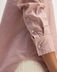 The Must-Have Shirt in Silky Cotton | Dusty Rose